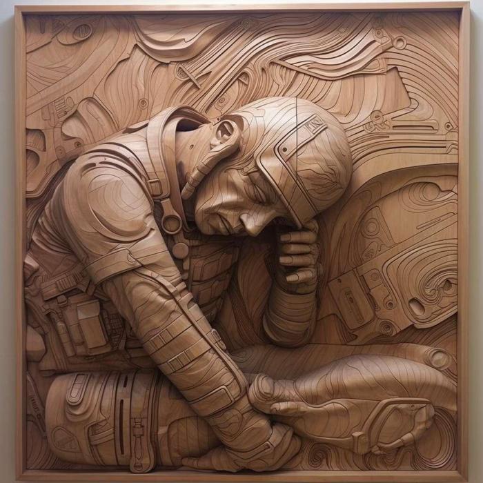 نموذج ثلاثي الأبعاد لآلة CNC 3D Art 